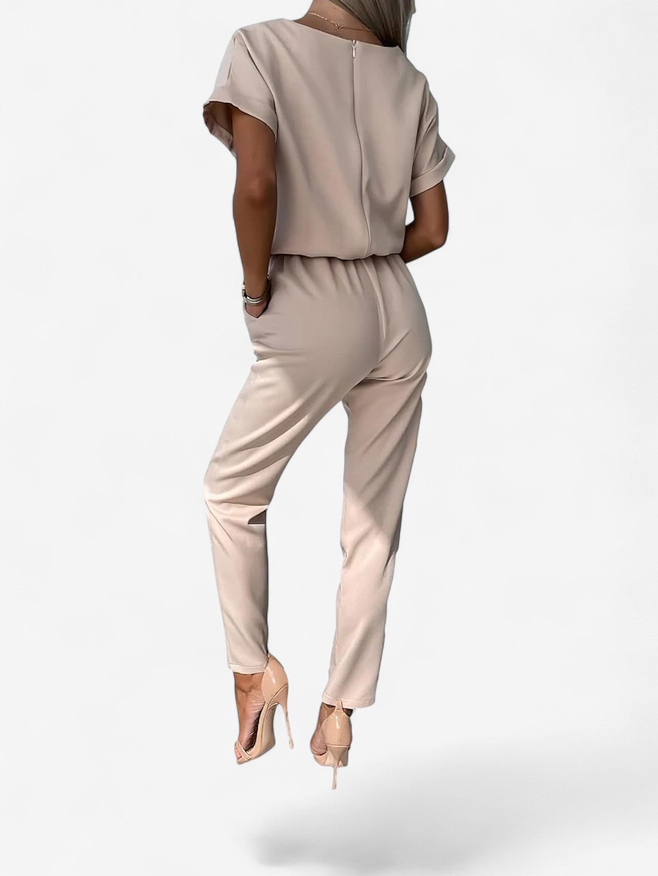 Jada | Women’s Elegant Short Sleeve Jumpsuit