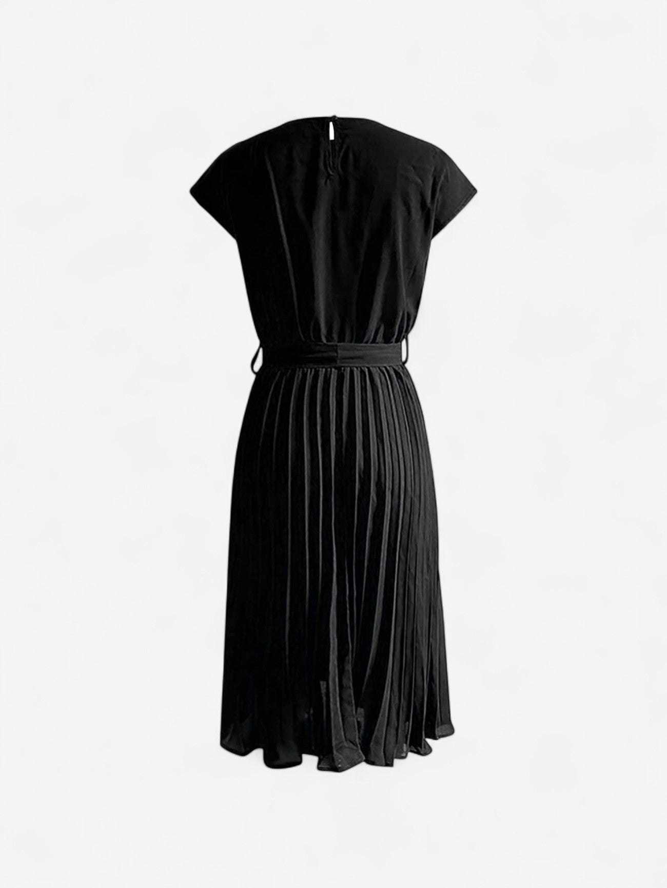 Jada | Women’s Pleated Formal Wrap Summer Midi Dress