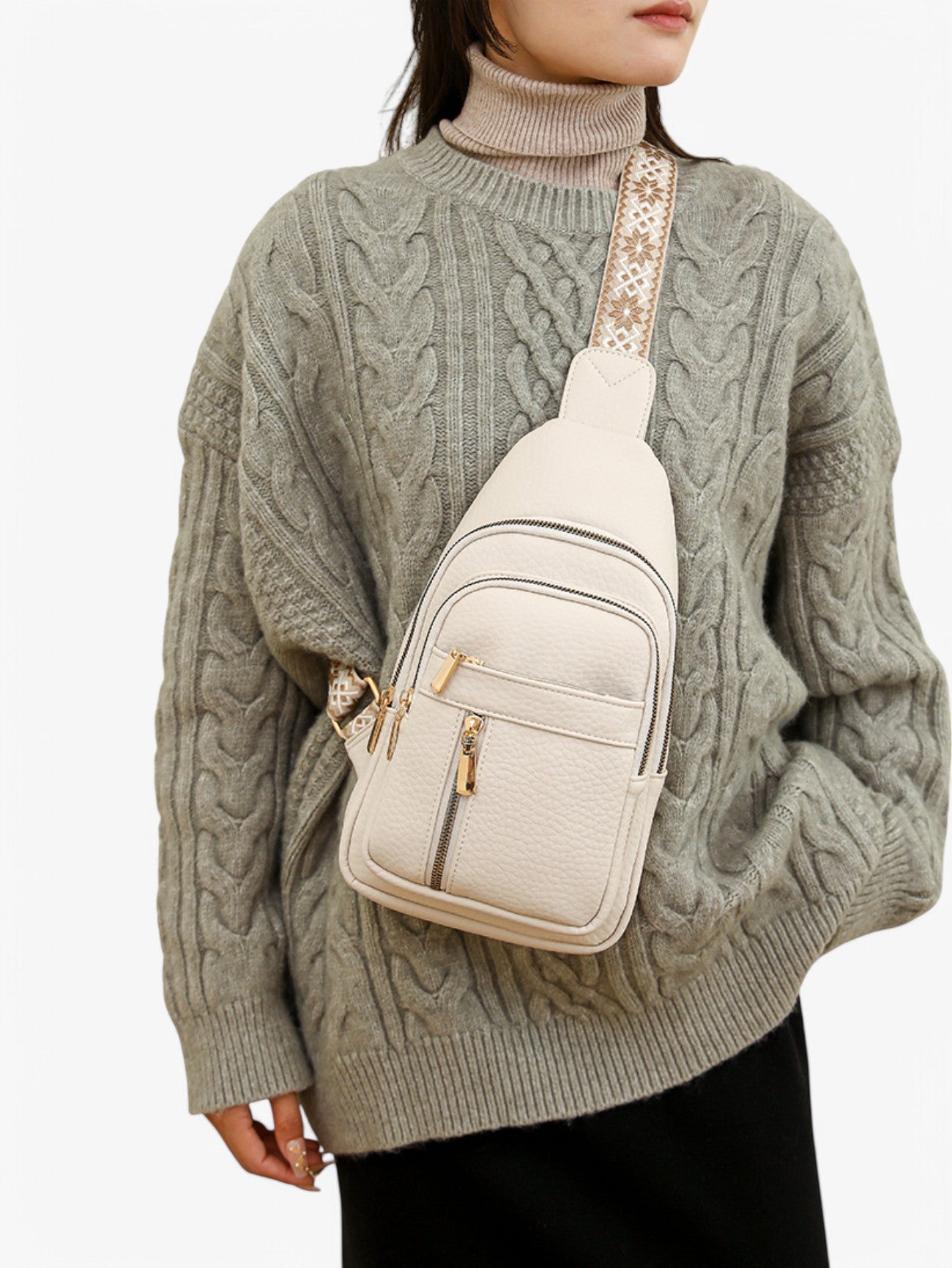 Jada | Women's Compact Crossbody Bag Travel Zipper Everyday