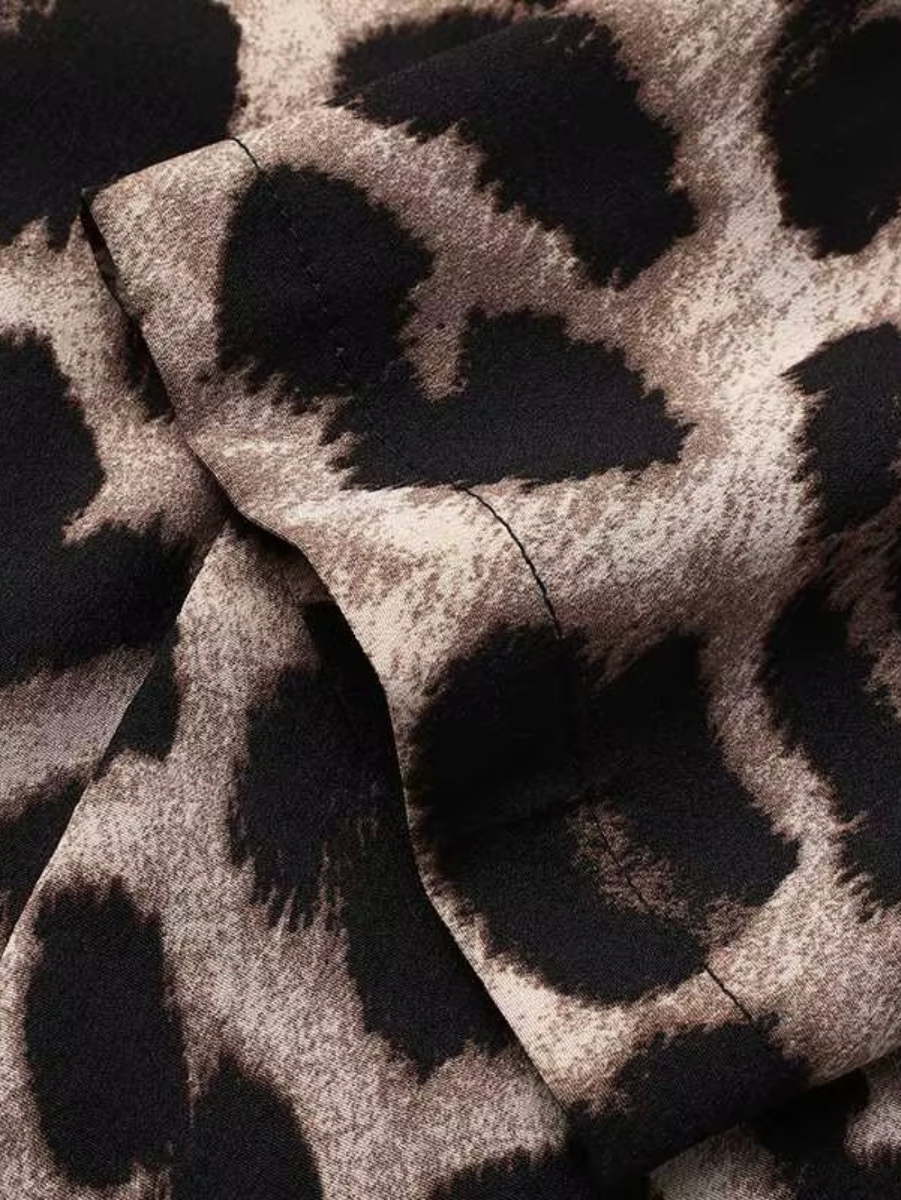 Jada | Women's Elegant Long Sleeve Leopard Print Blazer Jacket