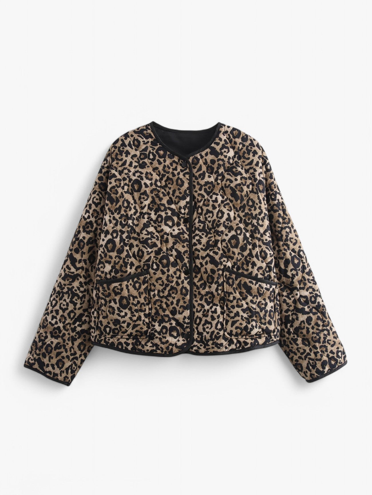Jada | Women’s Quilted Lightweight Puffer Coat Print Jacket