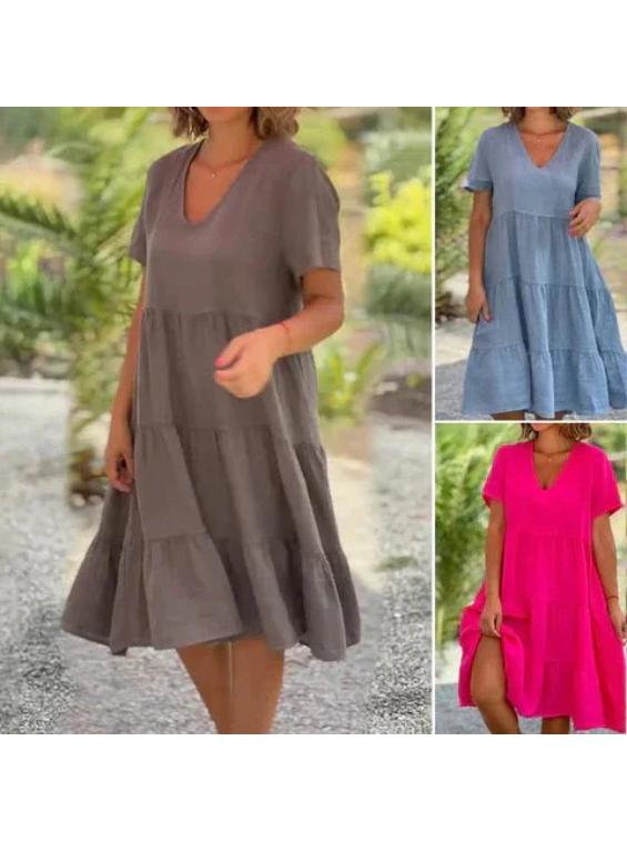 Jada | Women's Summer Modest Midi Dress