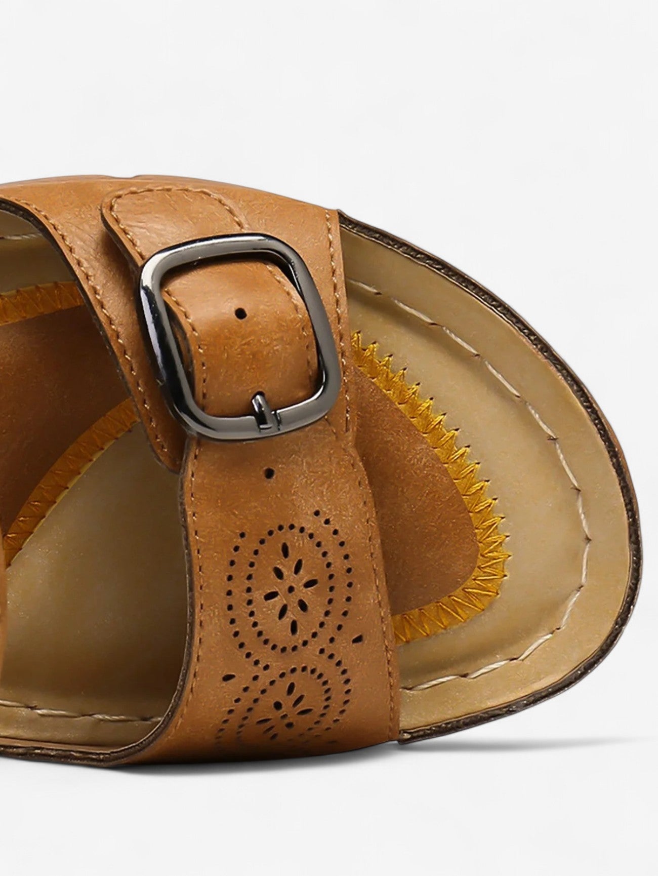 Jada | Women's Double Buckle Slip On Wedge Sandals