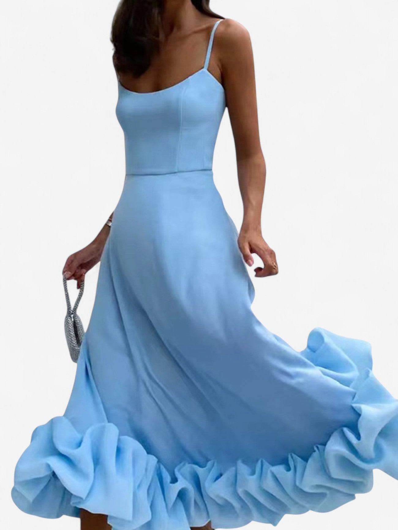 Jada | Women's Wedding Guest Wrap Midi Dress
