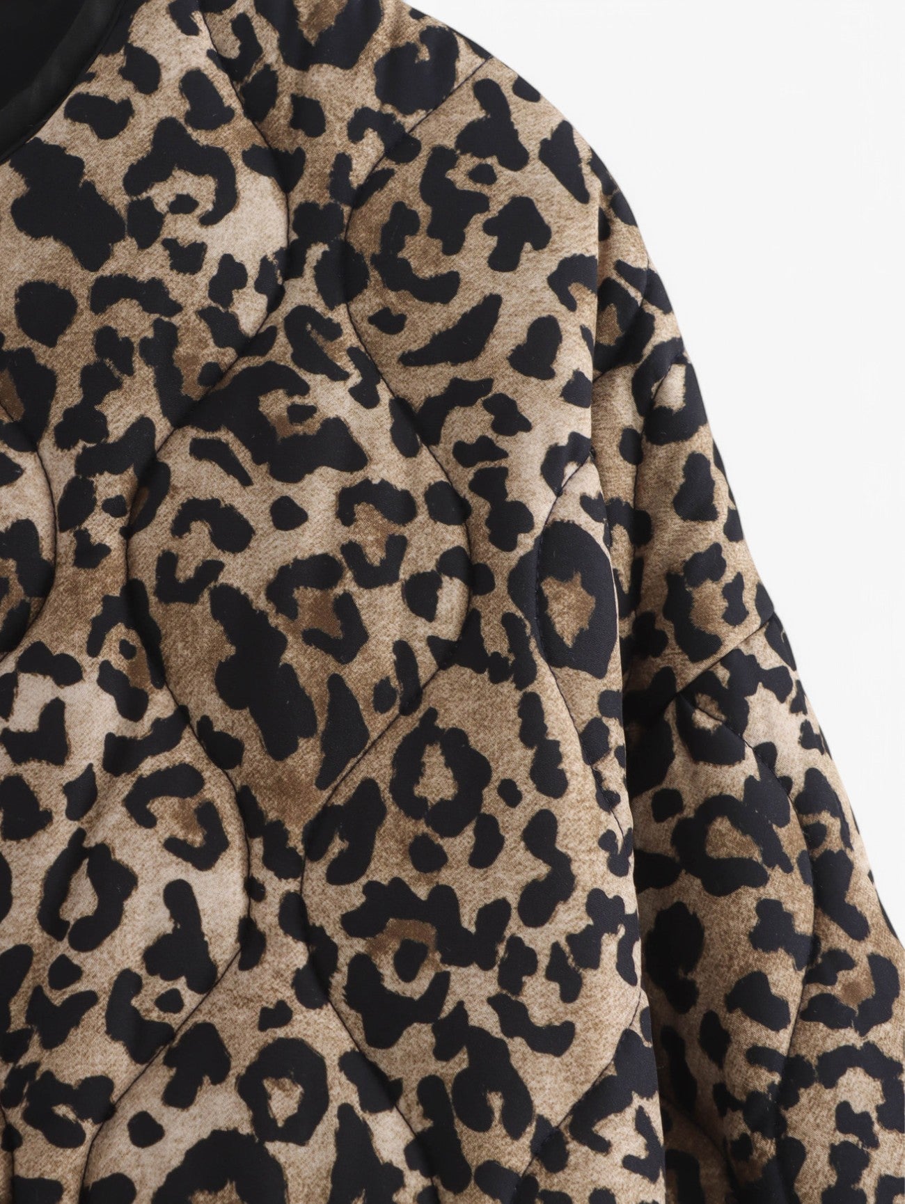 Jada | Women’s Quilted Lightweight Puffer Coat Print Jacket