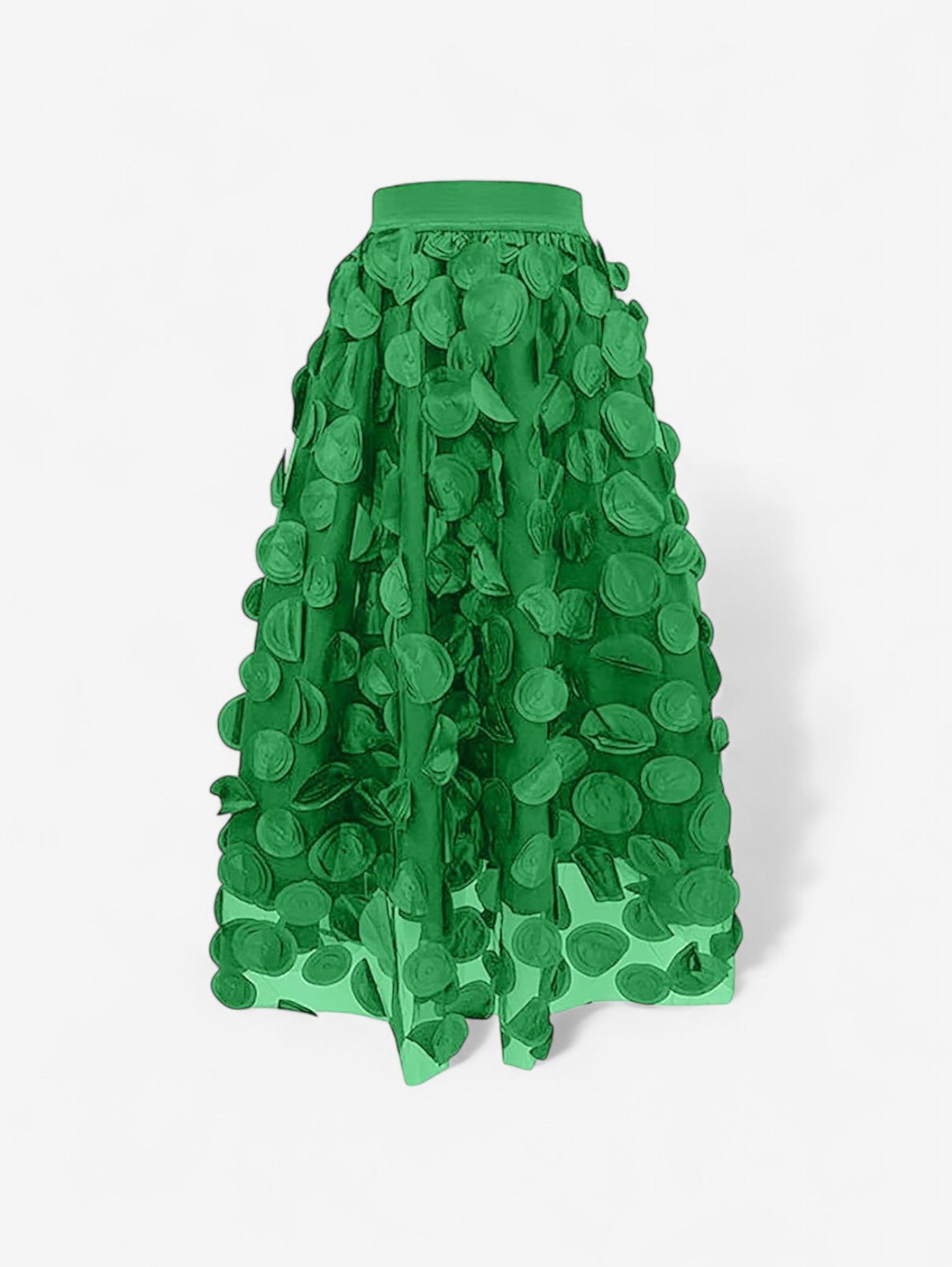 Jada | Women’s High Waist Tulle Midi Skirt Elegant Party Skirt