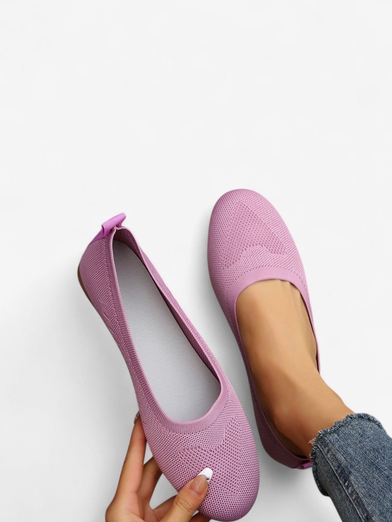 Jada | Women's Round Toe Ballet Flats