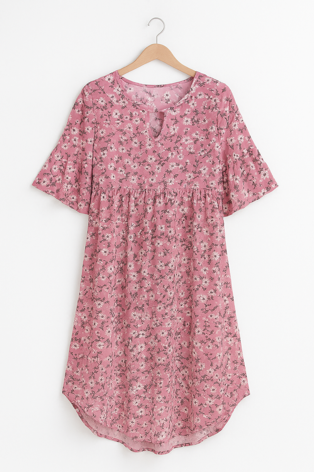 Jada | Women's Floral Summer Wedding Guest Wrap Midi Dress