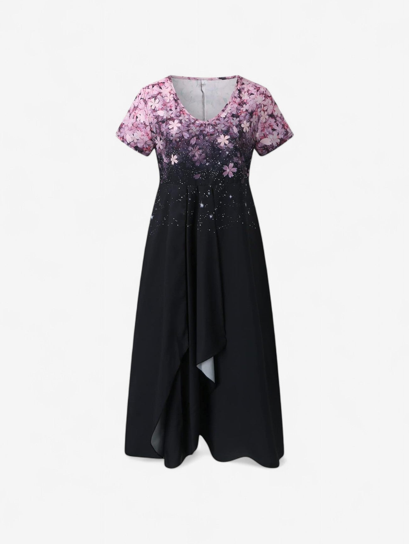 Jada | Women's Formal V-Neck Wrap Midi Dress