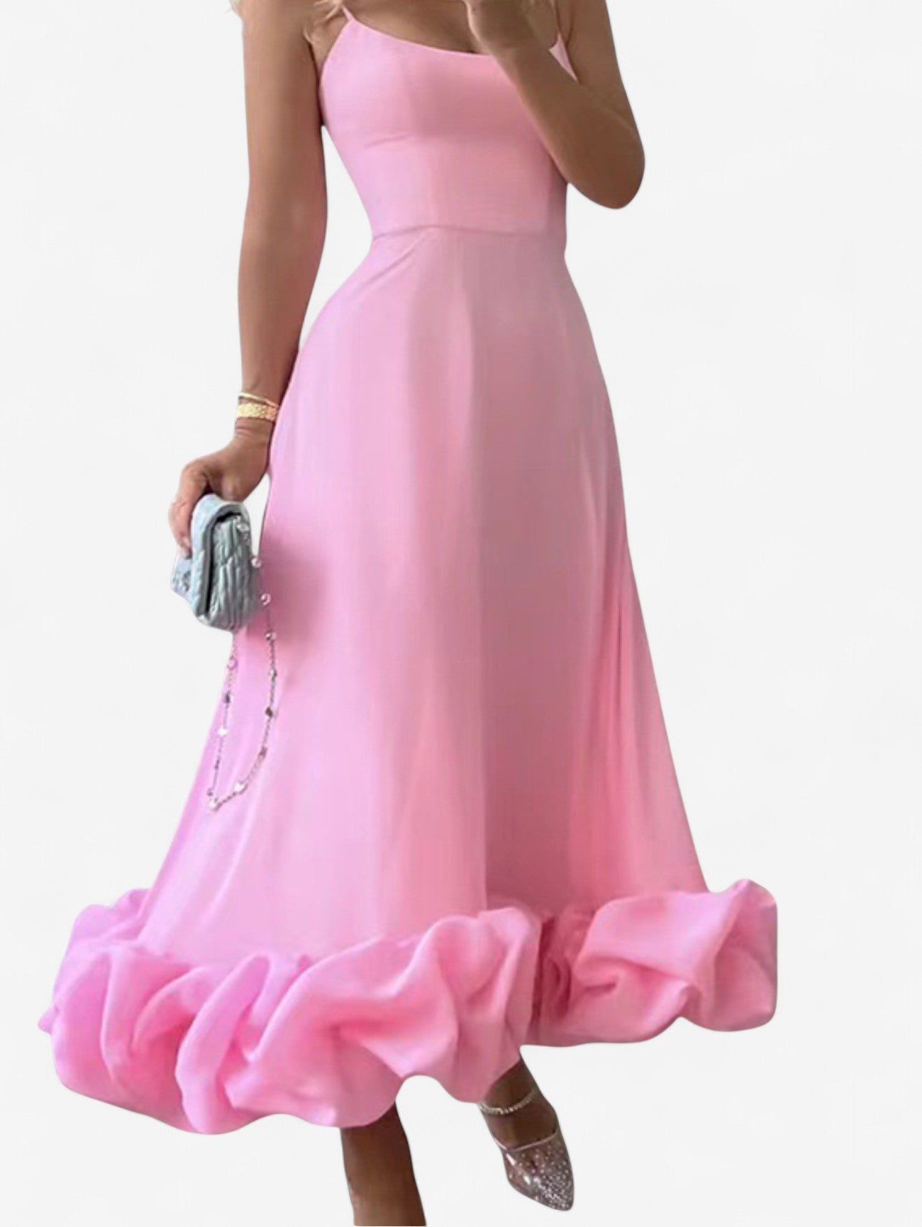 Jada | Women's Wedding Guest Wrap Midi Dress