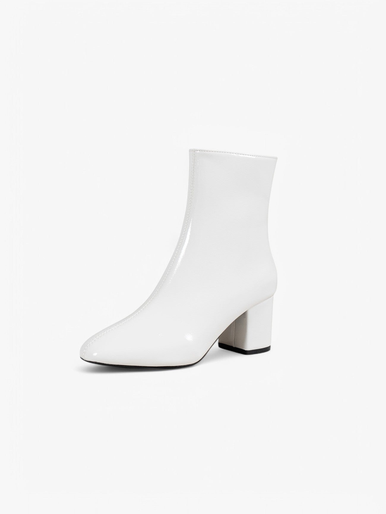 Jada | Women's Elegant Western Ankle Boots Pointed Toe Side Zipper Block Heel