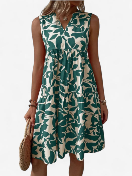 Jada | Women's Casual Sleeveless Wedding Guest Midi Dress
