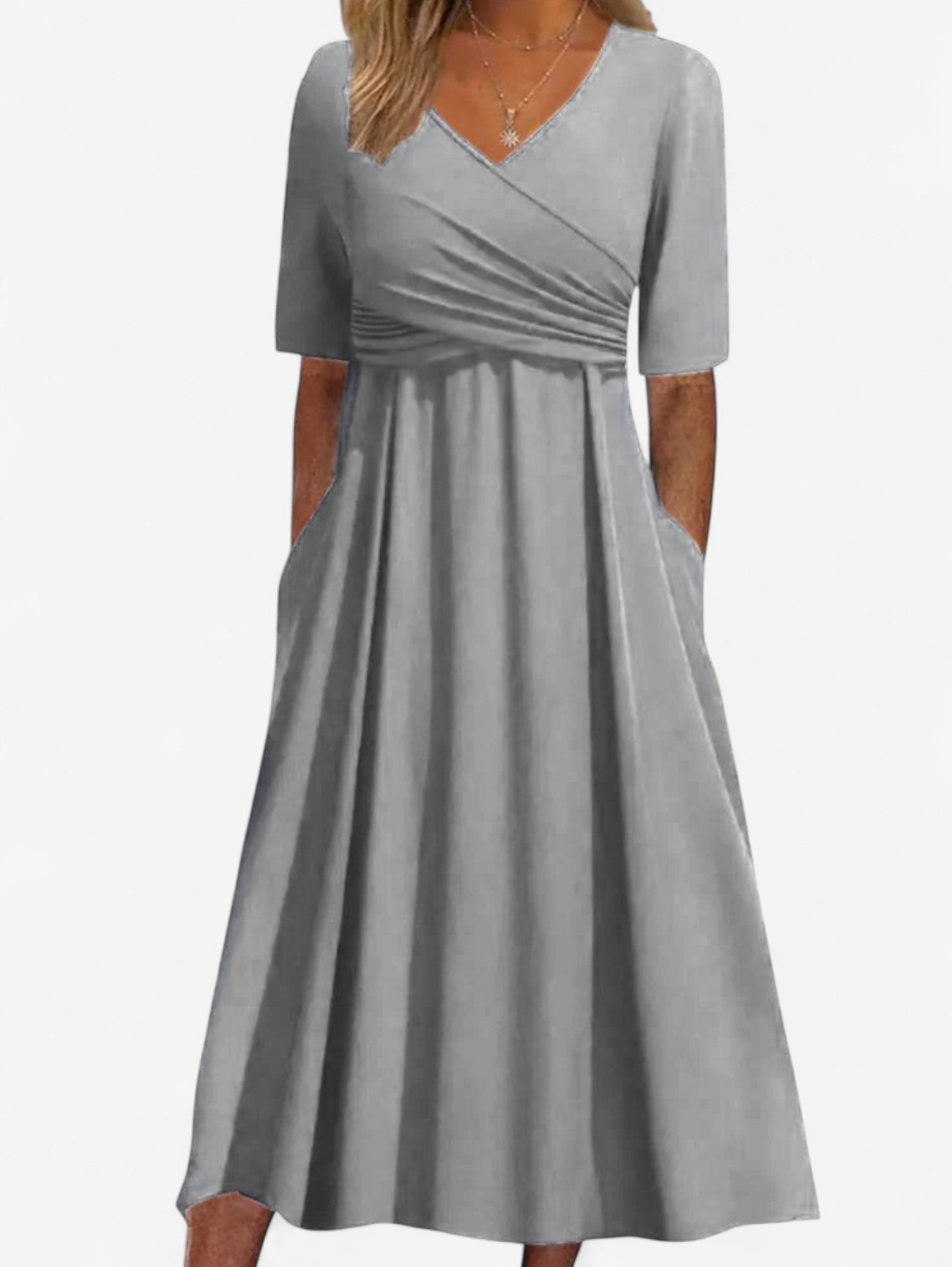 Jada | Women's Summer Formal Wrap Maxi Dress