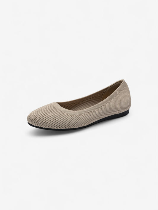Jada | Women’s Knit Round Toe Flats