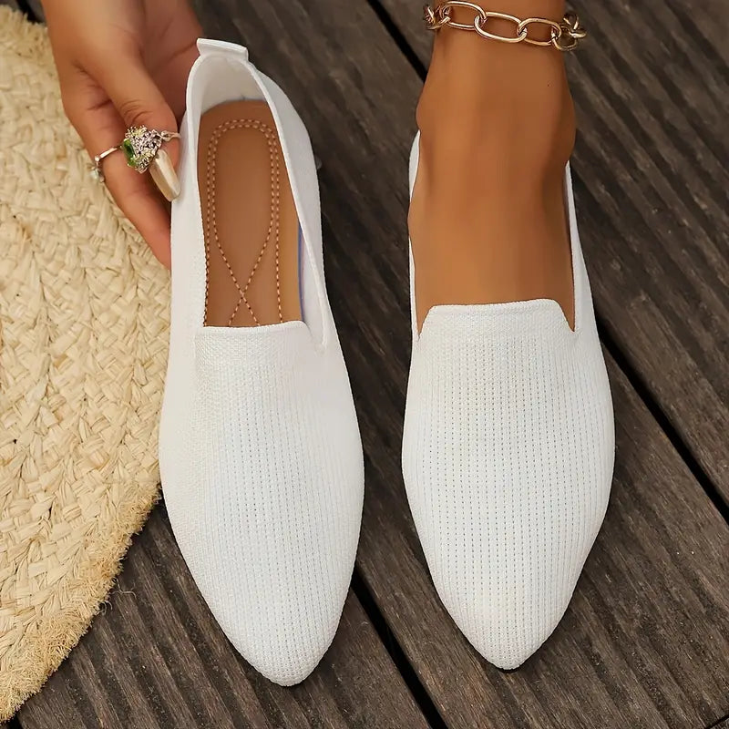 Jada | Women's Elegant Pointed-Toe Slip-On Flats