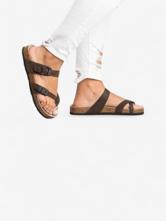 Jada | Women’s Open Toe Flat Sandals