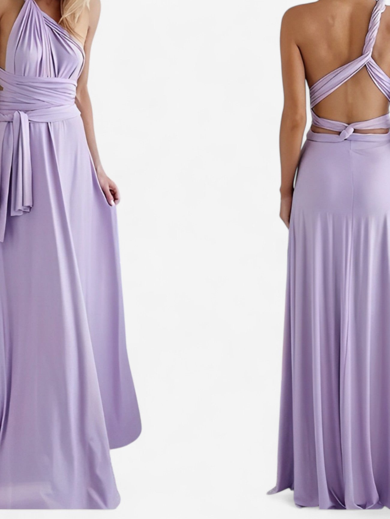 Jada | Women's Wedding Guest Formal Backless Maxi Dress