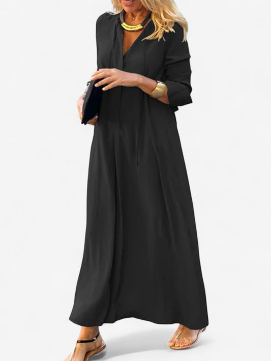 Jada | Women's Formal Long Sleeve Maxi Dress