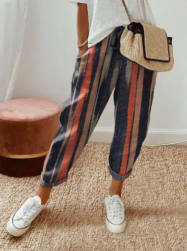 Jada | Women's Baggy Cropped Pants