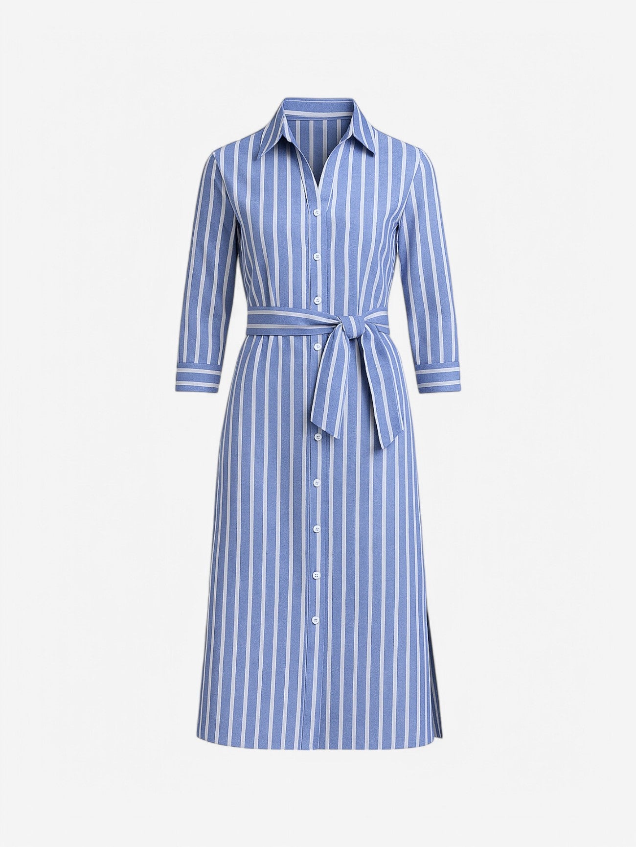 Jada | Women's Lace Up Long Sleeve Print Summer Maxi Dress