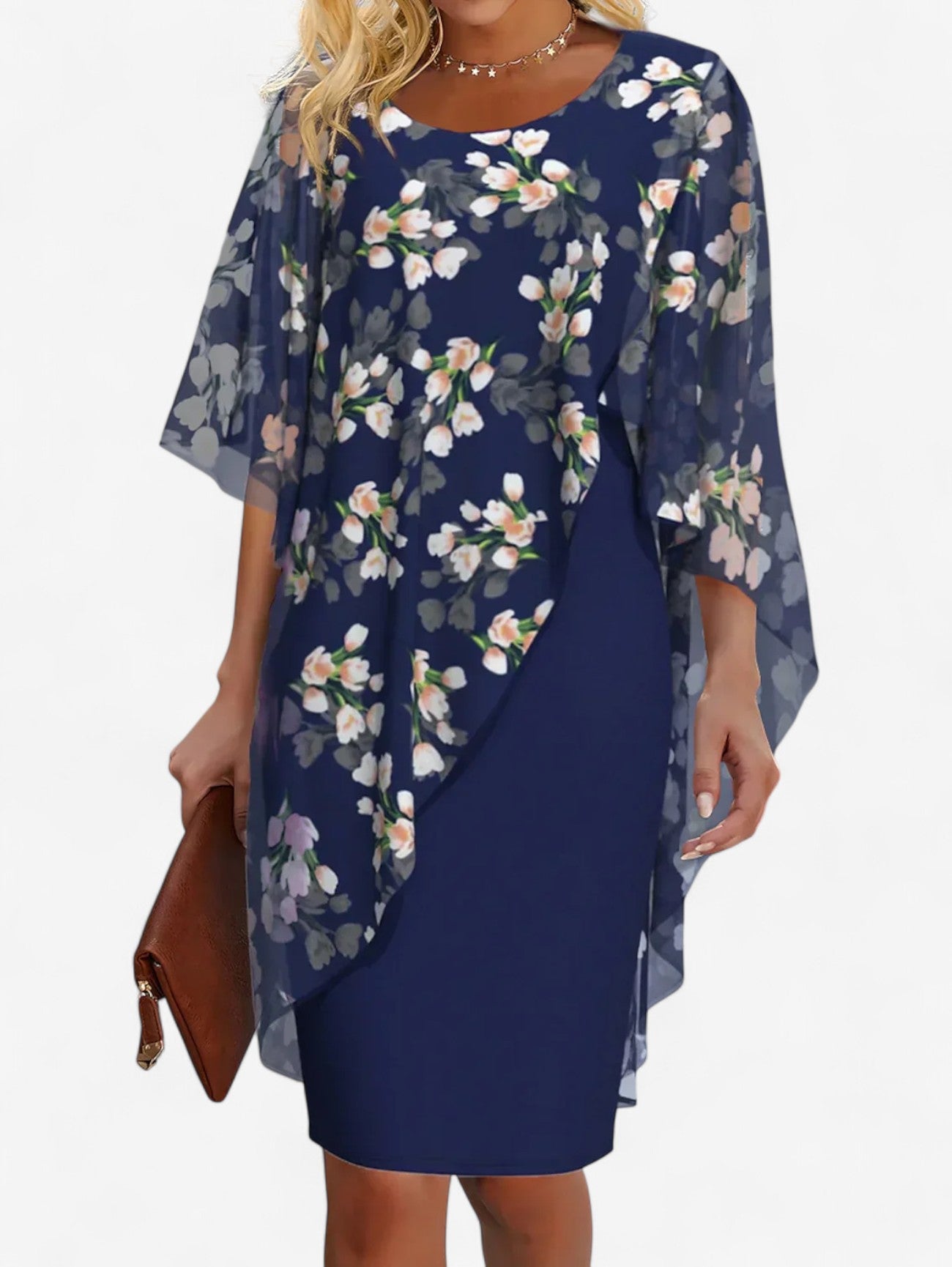 Jada | Women's Floral Wedding Guest Summer Midi Dress