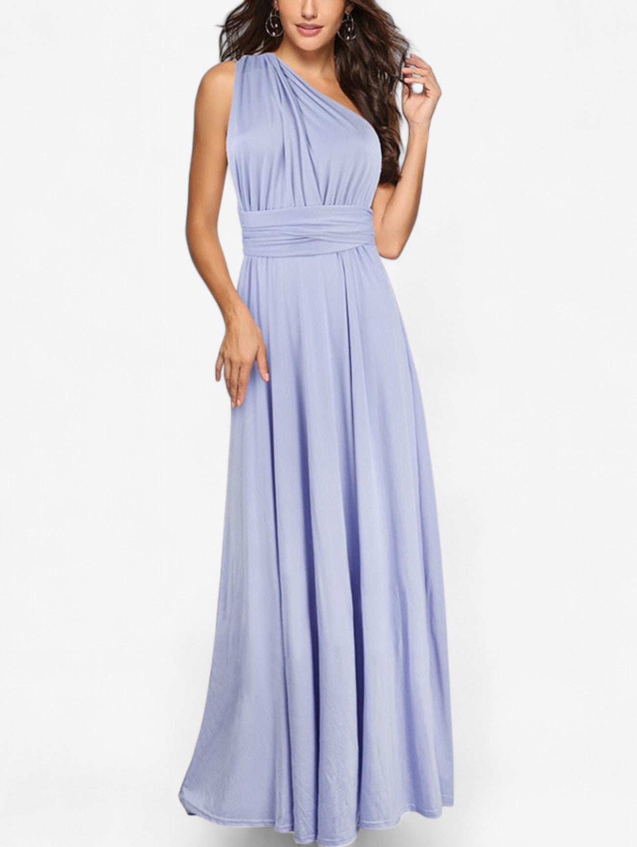 Jada | Women's Wedding Guest Formal Backless Maxi Dress