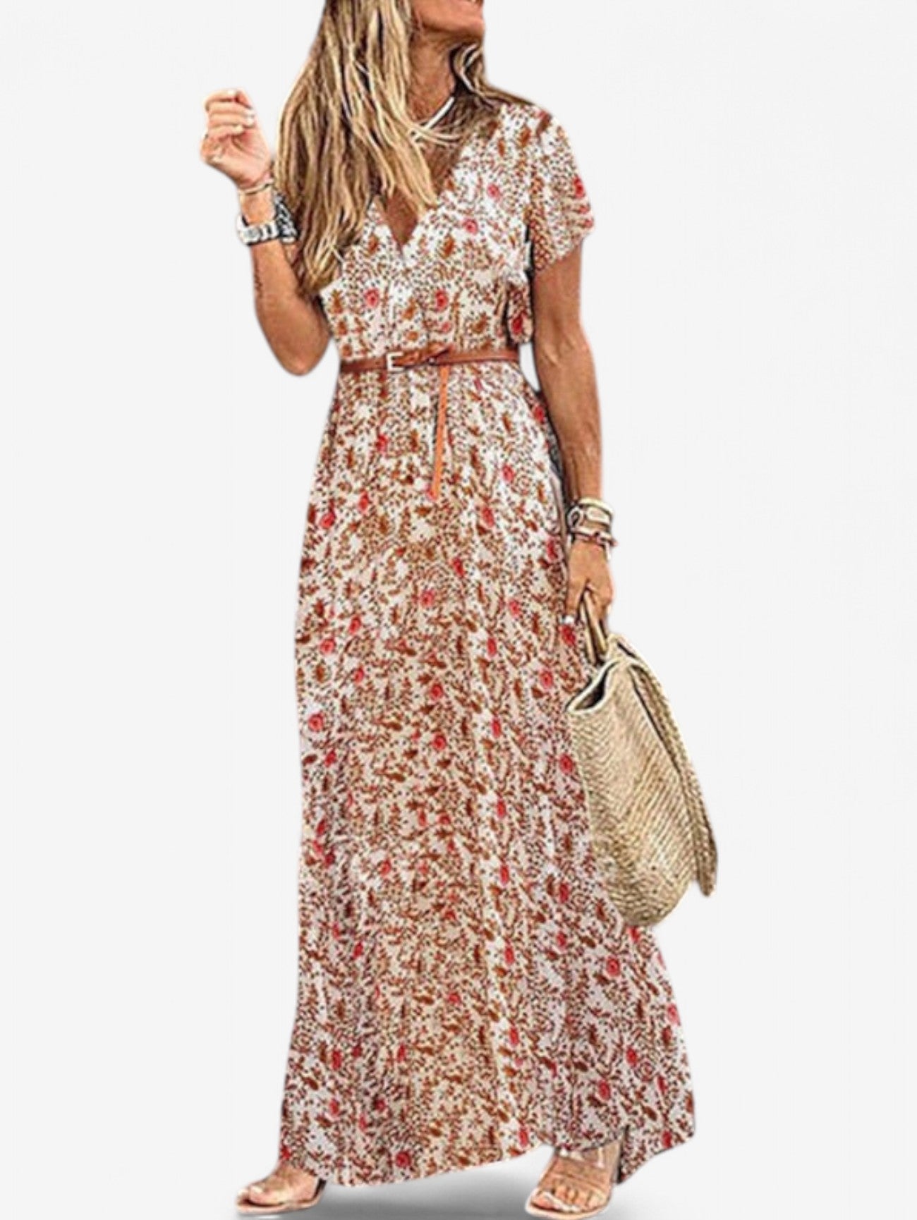 Jada | Women's Wedding Guest Wrap Maxi Dress