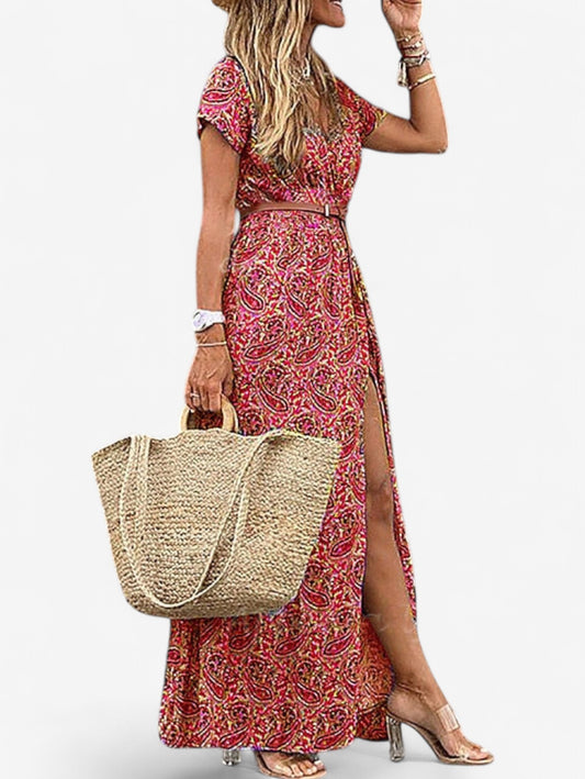 Jada | Women's Wedding Guest Wrap Maxi Dress