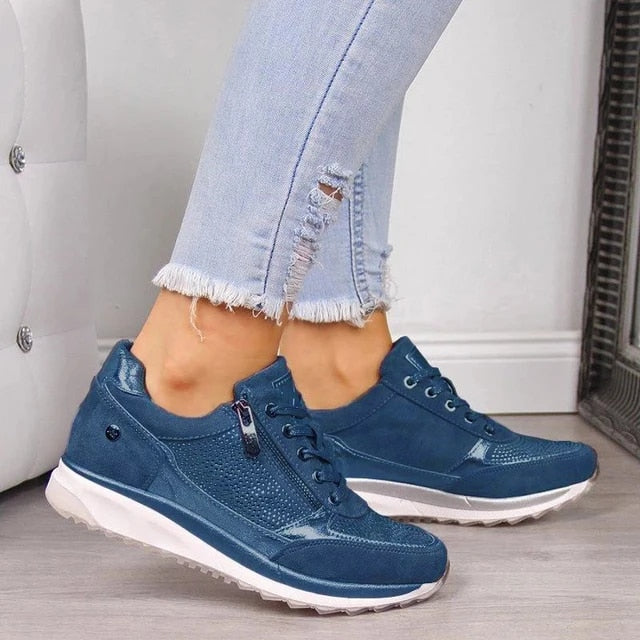 Jada | Women's Wedge Casual Sneakers