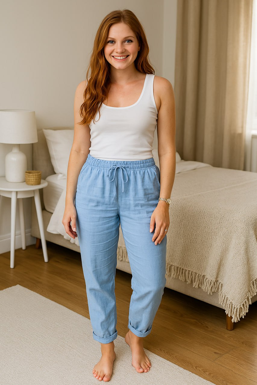 Jada | Women's Drawstring Trousers