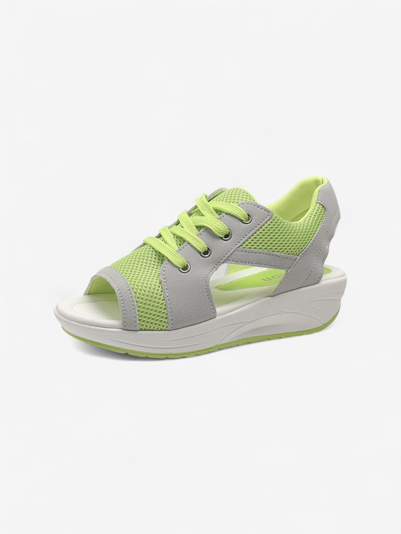 Jada | Women’s Open Toe Platform Summer Slip On Shoes