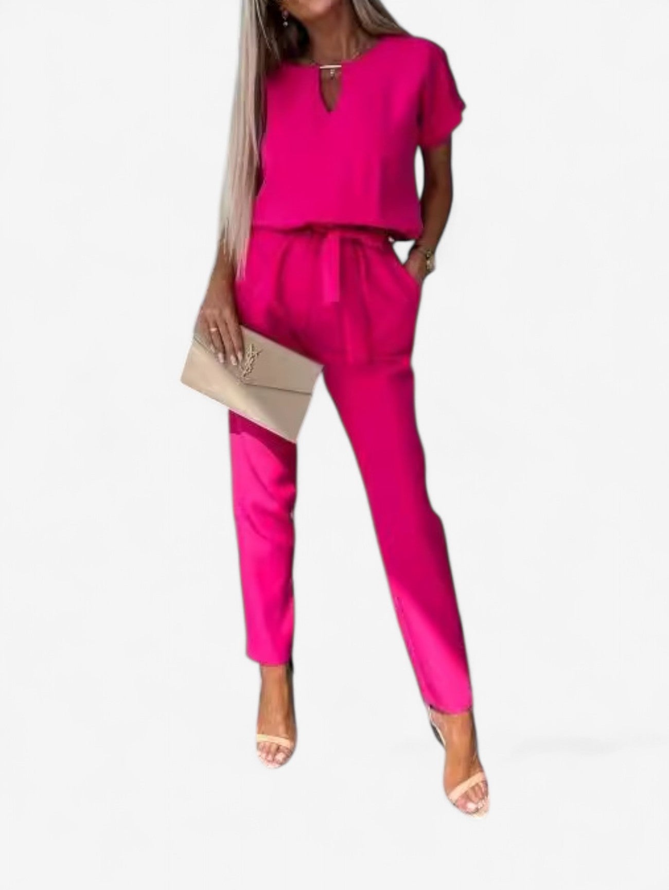 Jada | Women’s Elegant Short Sleeve Jumpsuit
