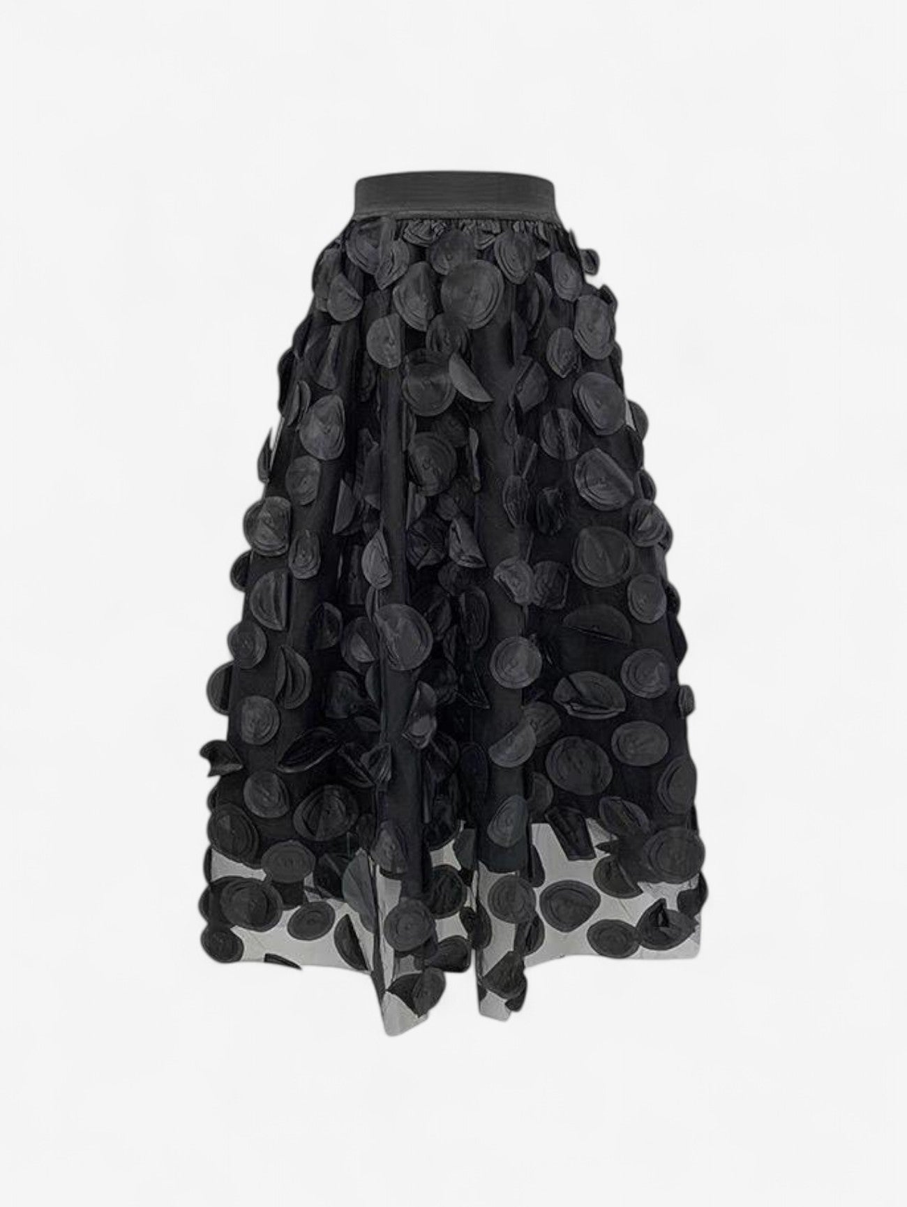 Jada | Women’s High Waist Tulle Midi Skirt Elegant Party Skirt