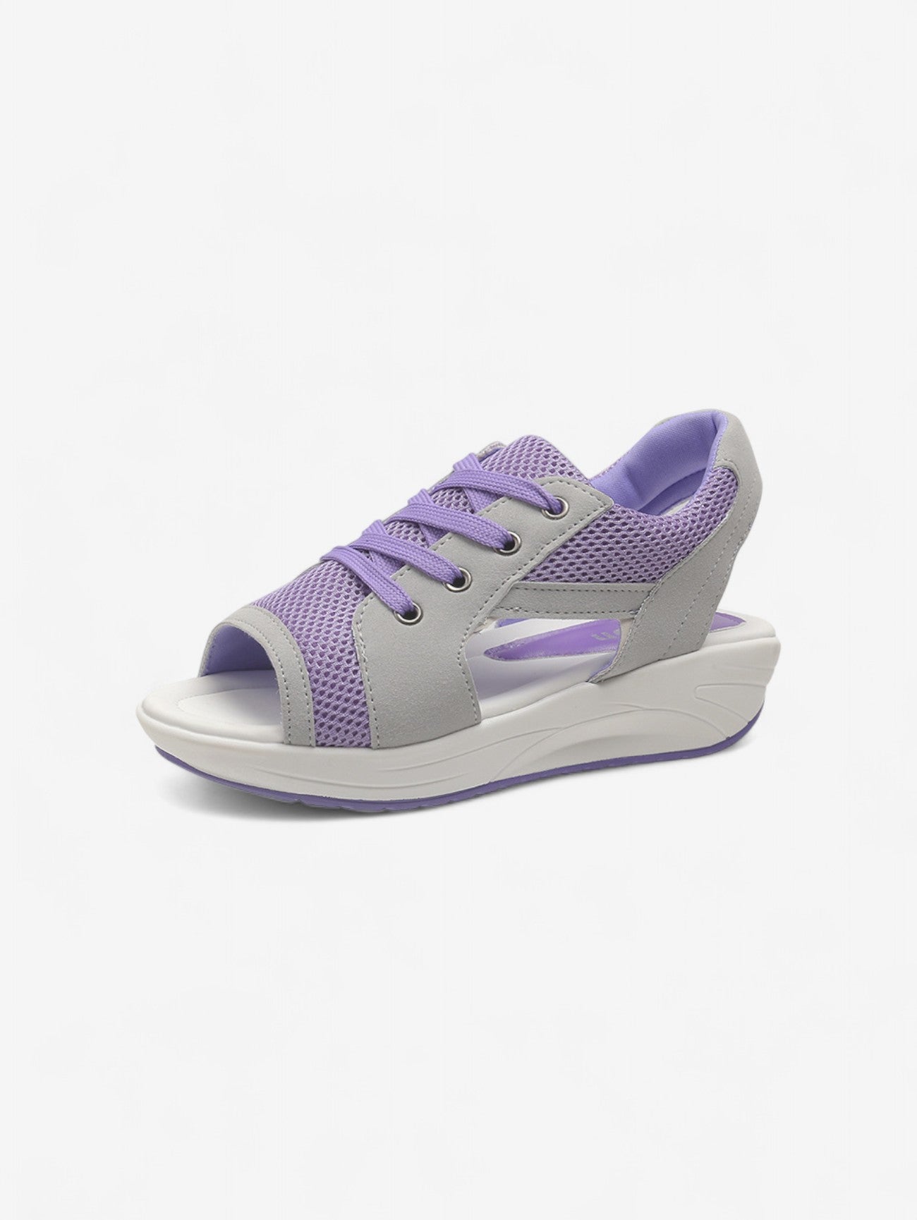Jada | Women’s Open Toe Platform Summer Slip On Shoes