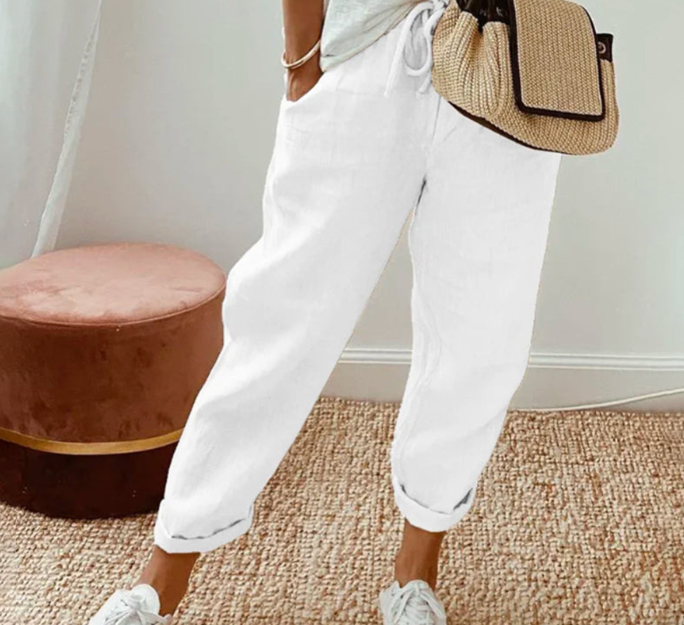 Jada | Women's Baggy Cropped Pants