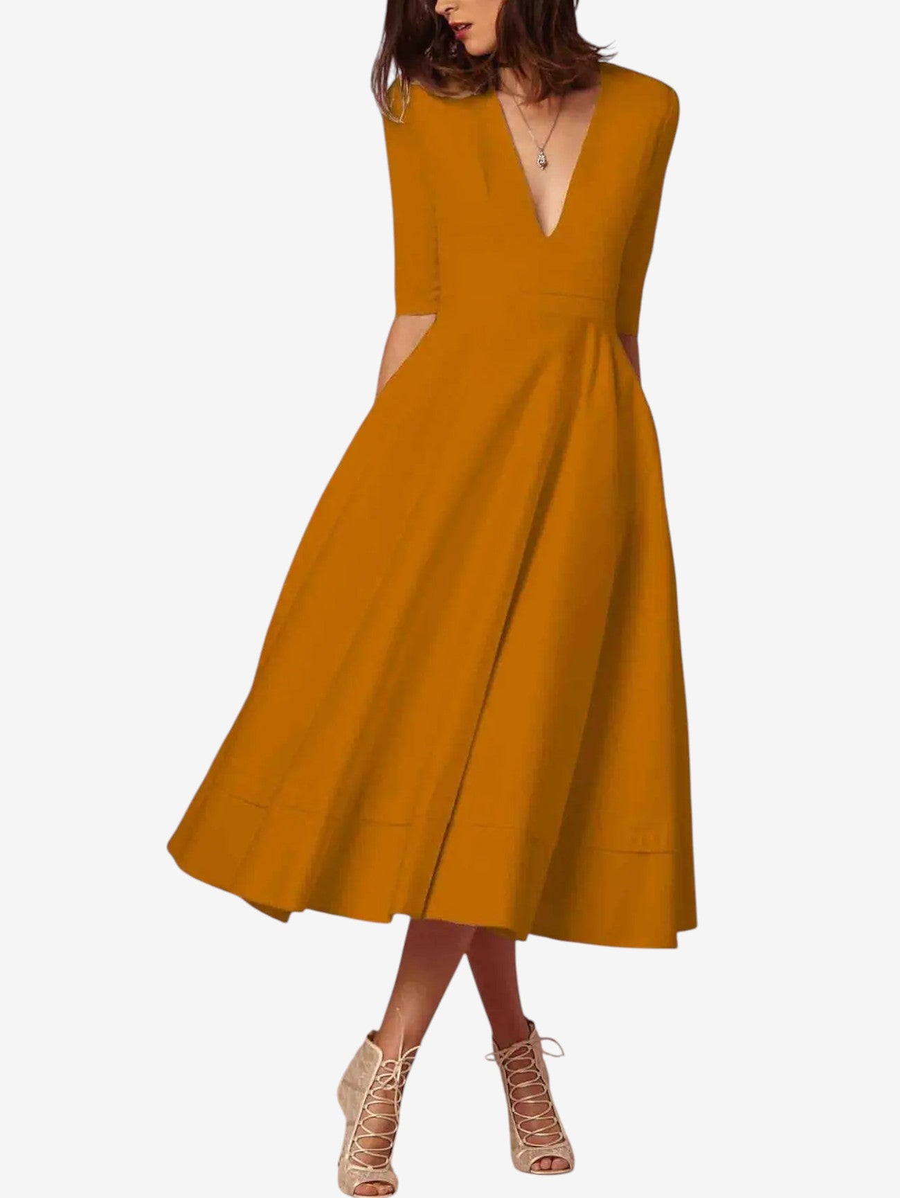 Jada | Women's Wrap Formal Wedding Guest Maxi Dress