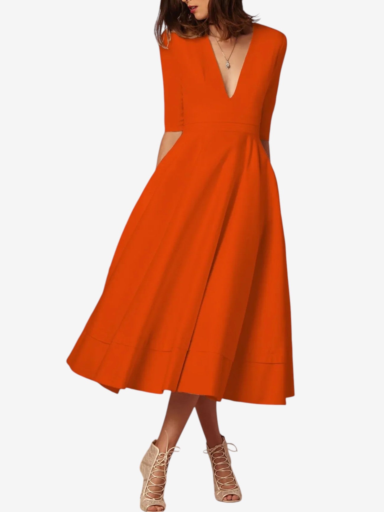 Jada | Women's Wrap Formal Wedding Guest Maxi Dress