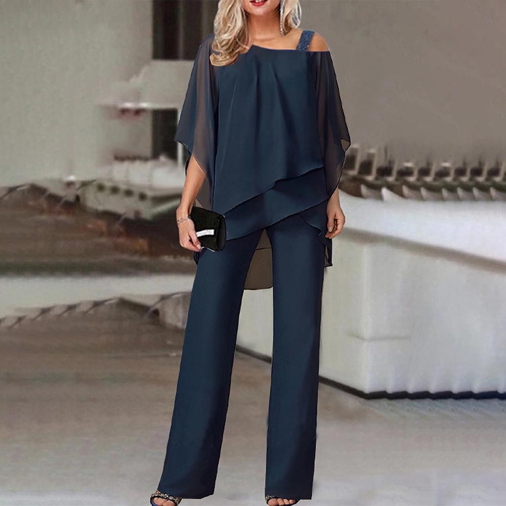 Jada | Women's Two Piece Wide Leg Trouser Set