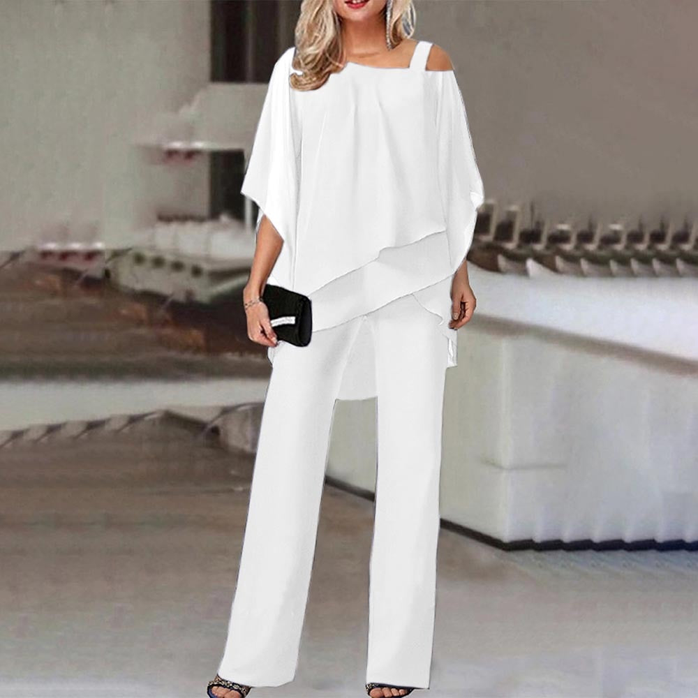 Jada | Women's Two Piece Wide Leg Trouser Set