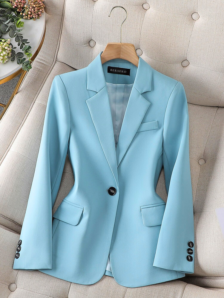 Jada | Women's Slim Fit One-Button Formal Coat