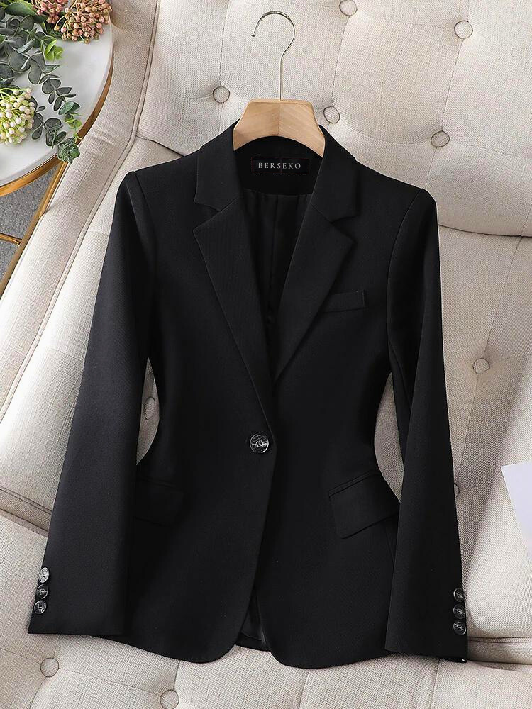 Jada | Women's Slim Fit One-Button Formal Coat
