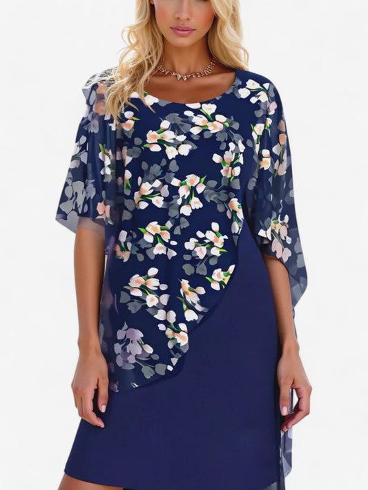 Jada | Women's Floral Wedding Guest Summer Midi Dress