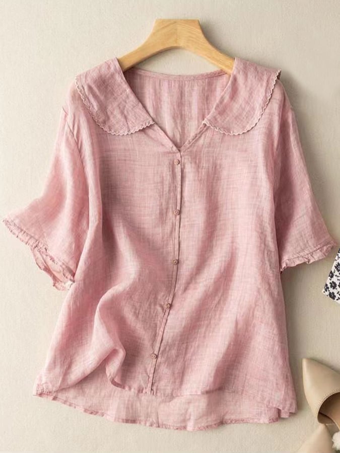 Jada | Women's Retro Short Sleeved Shirt