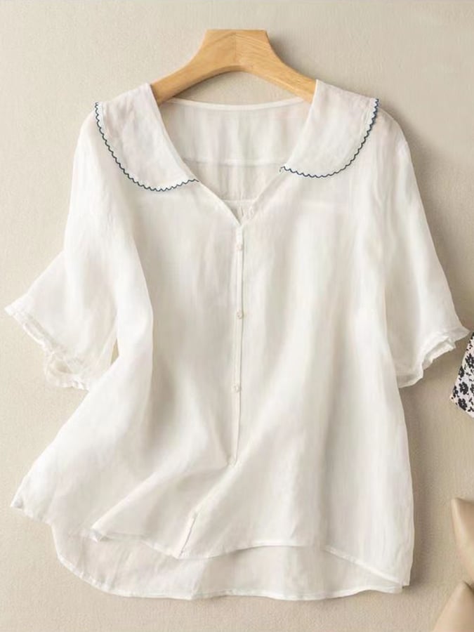 Jada | Women's Retro Short Sleeved Shirt
