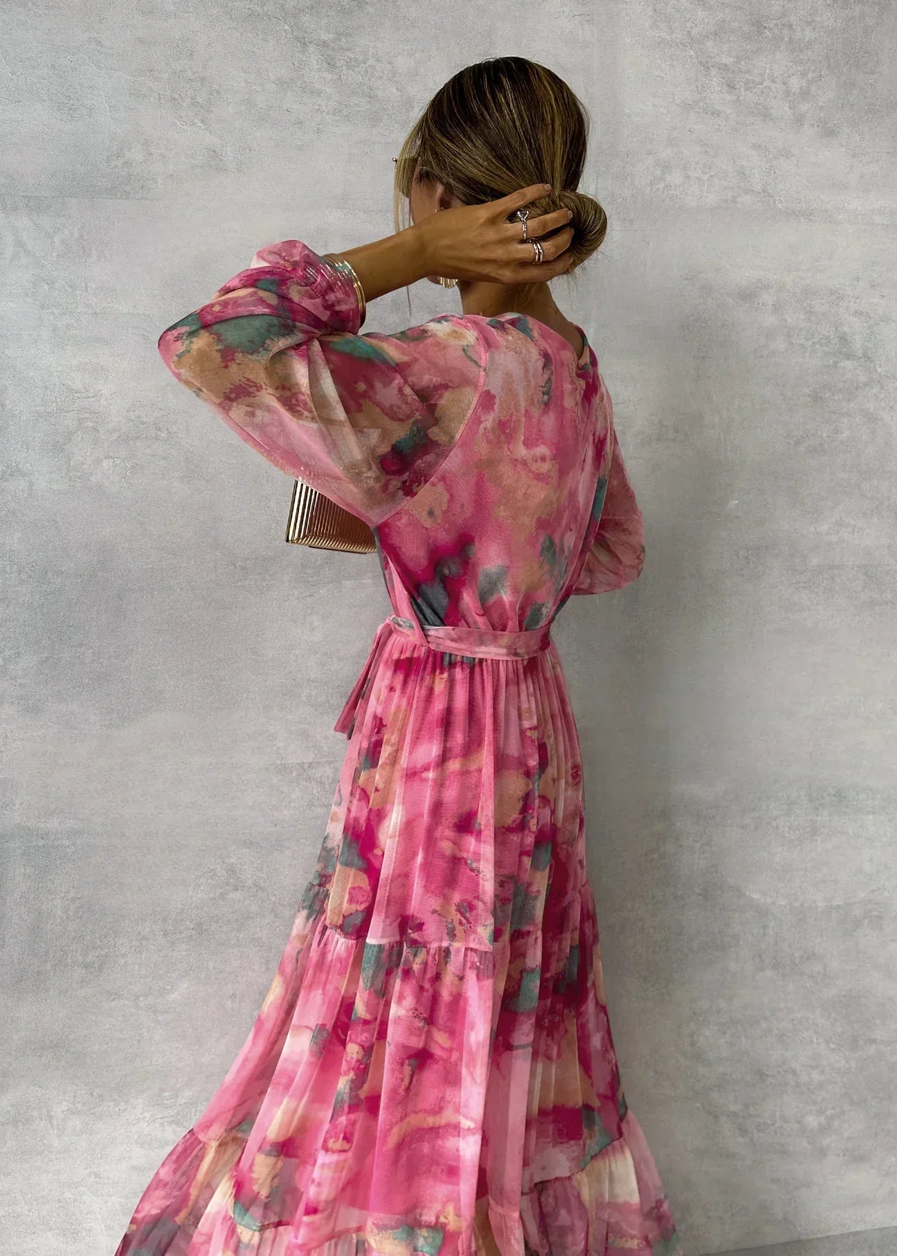 Jada | Women's Wedding Guest Wrap Summer Maxi Dress