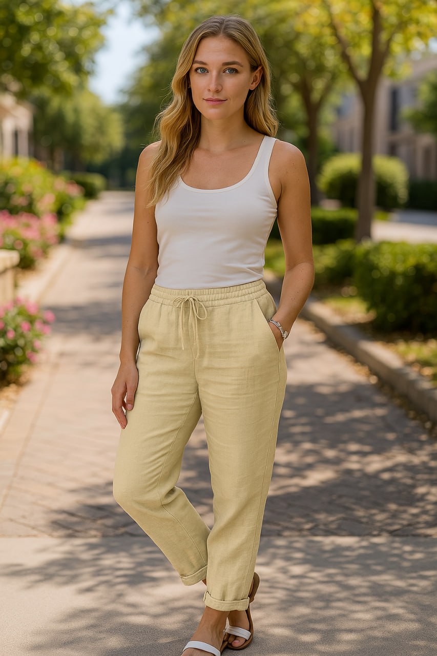 Jada | Women's Drawstring Trousers